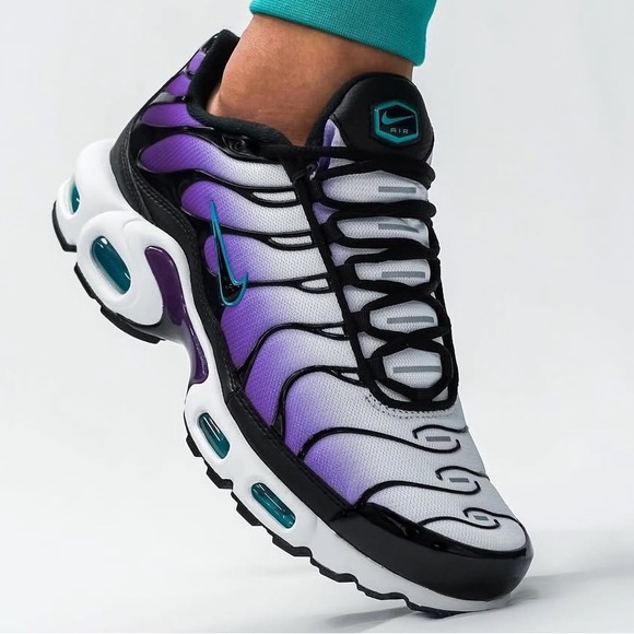 NEW Nike Air Max Plus Disco Purple Teal Nebula Shoes - Picture 1 of 7